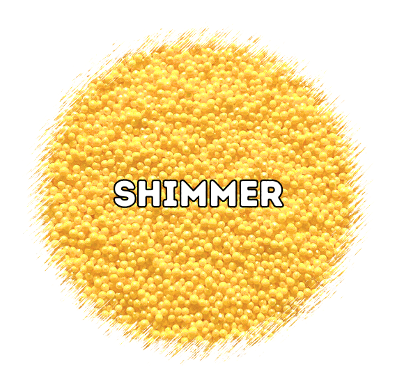 Bulk Nonpareils: Shimmer Golden Yellow | www.sprinklebeesweet.com