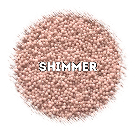 Bulk Nonpareils: Shimmer Posh Pink | www.sprinklebeesweet.com