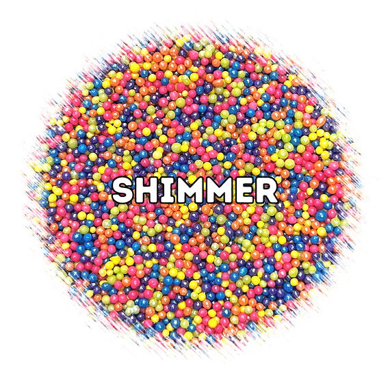 Shimmer Unicorn Rainbow Nonpareils Mix | www.sprinklebeesweet.com