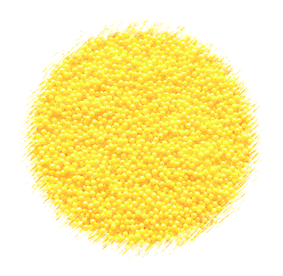 Shimmer Yellow Nonpareils | www.sprinklebeesweet.com