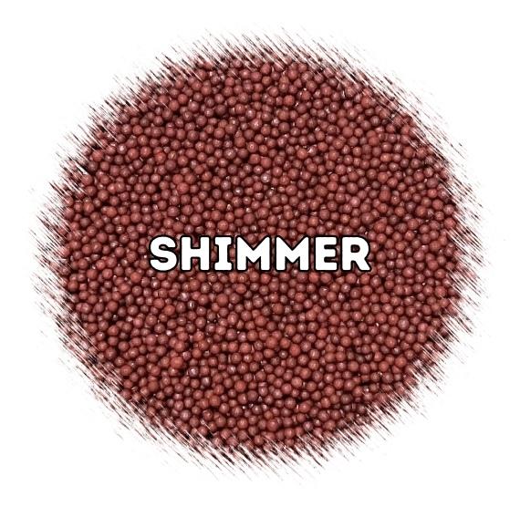 Shimmer Deep Burgundy Nonpareils | www.sprinklebeesweet.com