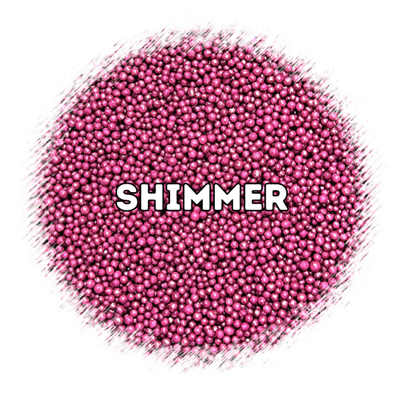 Shimmer Dark Lilac Nonpareils | www.sprinklebeesweet.com