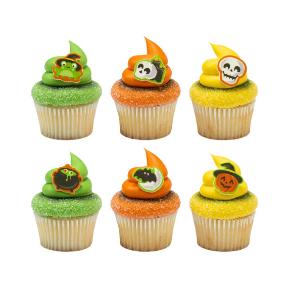 Bulk Halloween Edible Icing Decorations: 144 Count | www.sprinklebeesweet.com