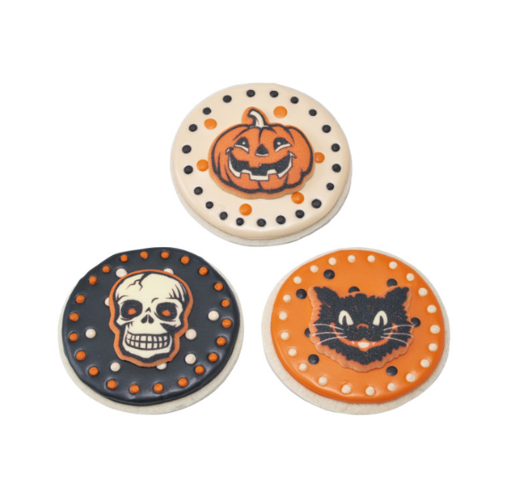 Vintage Halloween Sugar Toppers