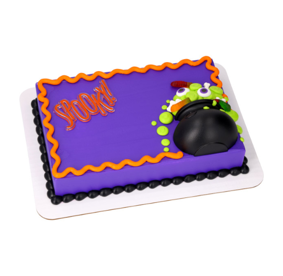 Cauldron Cake Toppers - Cupcake Holder Set of 2 or 6 | www.sprinklebeesweet.com