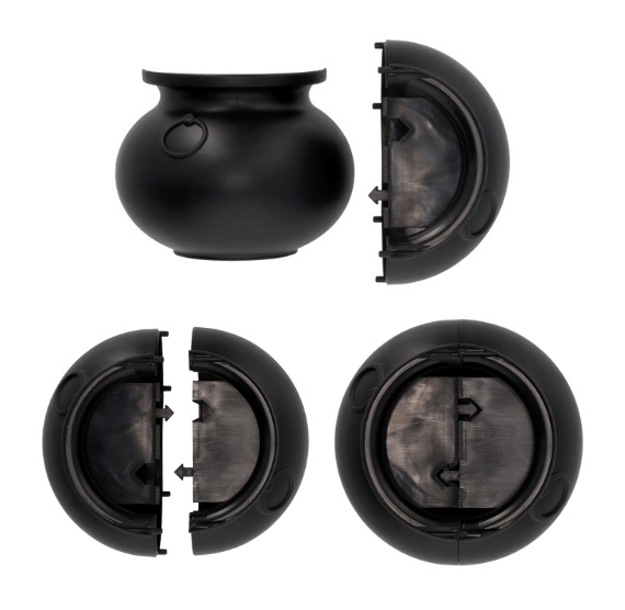 Cauldron Cake Toppers - Cupcake Holder Set of 2 or 6 | www.sprinklebeesweet.com