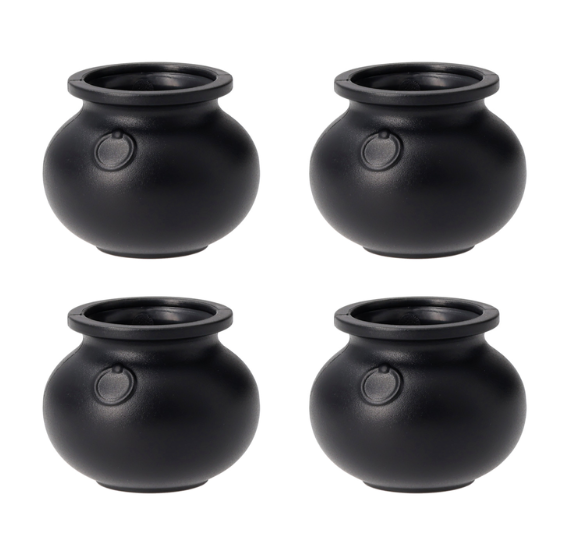 Mini Cauldron Cupcake Toppers | www.sprinklebeesweet.com
