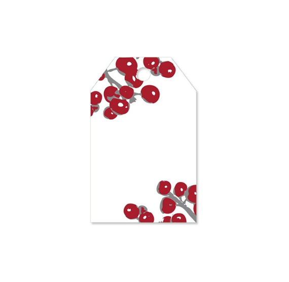 Holiday Gift Tags: Berry Frost - 300CT LAST SET | www.sprinklebeesweet.com