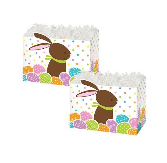 Easter Basket Boxes: Chocolate Bunny - CLOSEOUT DEAL 12 BOXES | www.sprinklebeesweet.com