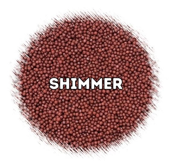 Bulk Nonpareils: Shimmer Deep Burgundy | www.sprinklebeesweet.com