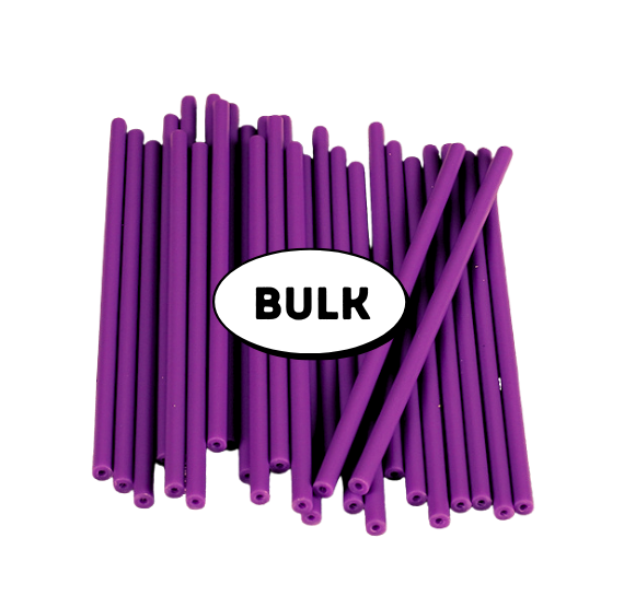 Bulk Purple Lollipop Sticks: 4.5" | www.sprinklebeesweet.com