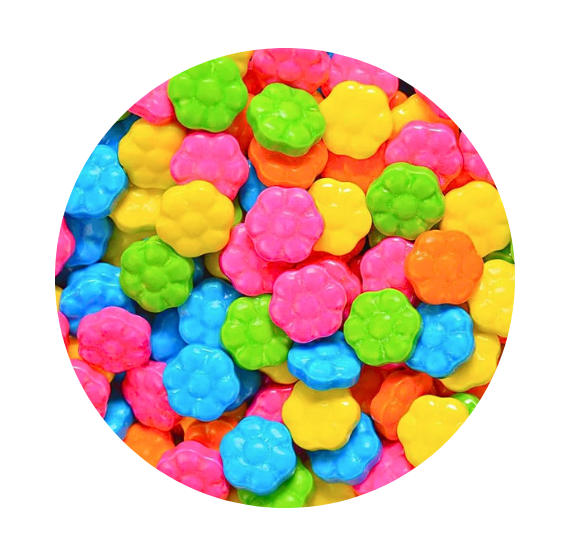 Flower Power Candy Sprinkles: Assorted Colors | www.sprinklebeesweet.com