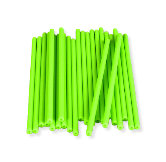 Lime Green Lollipop Sticks: 4.5" | www.sprinklebeesweet.com