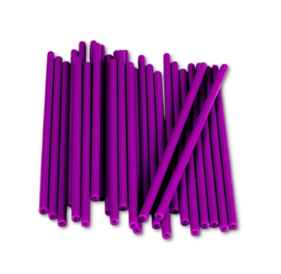 Purple Lollipop Sticks: 4.5" | www.sprinklebeesweet.com