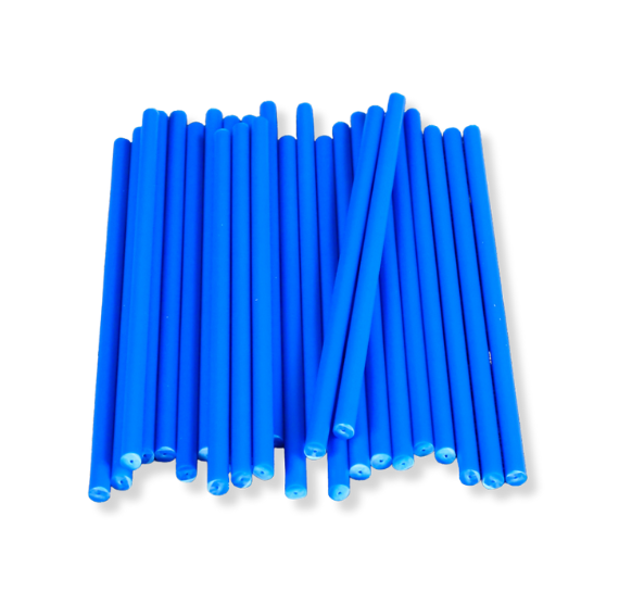 Blue Lollipop Sticks: 4.5" | www.sprinklebeesweet.com