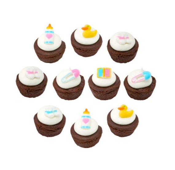 Mini Baby Sugar Toppers: LAST SET 72 PIECES | www.sprinklebeesweet.com