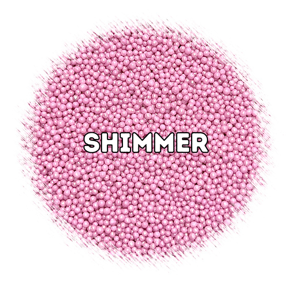 Shimmer Light Lilac Nonpareils | www.sprinklebeesweet.com