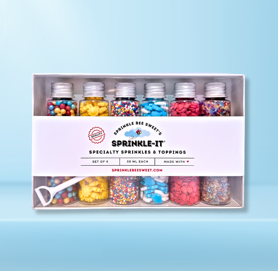 Sprinkle-It® Sprinkles Gift Set of 6: Sunny Days | www.sprinklebeesweet.com