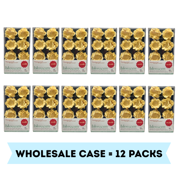 Blossom Flower Candy Cups in Vanilla - WHOLESALE CASE | www.sprinklebeesweet.com