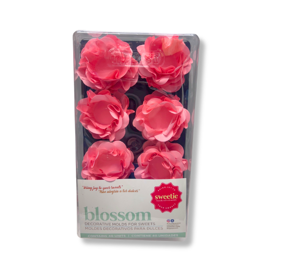 Blossom Flower Candy Cups: Baby Rose Pink - WHOLESALE CASE | www.sprinklebeesweet.com