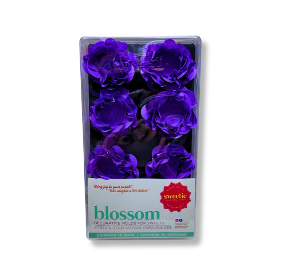 Blossom Flower Candy Cups: Royal Blue - WHOLESALE CASE | www.sprinklebeesweet.com