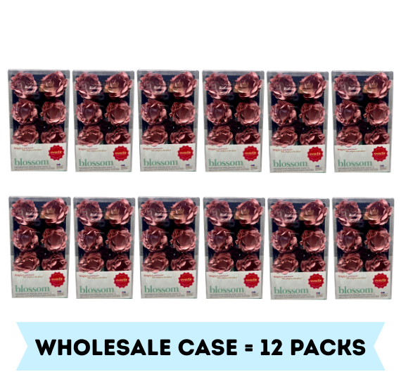 Blossom Flower Candy Cups: Dusty Rose Pink - WHOLESALE CASE | www.sprinklebeesweet.com