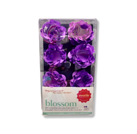 Blossom Flower Candy Cups: Lilac Purple - WHOLESALE CASE | www.sprinklebeesweet.com