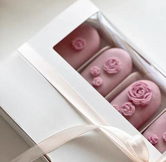 White Cakesicle Box Set: 3 or 4 Cavity - CLOSEOUT BULK DEAL | www.sprinklebeesweet.com