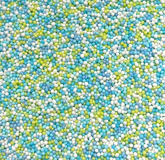 Baby Boy Nonpareils Mix | www.sprinklebeesweet.com