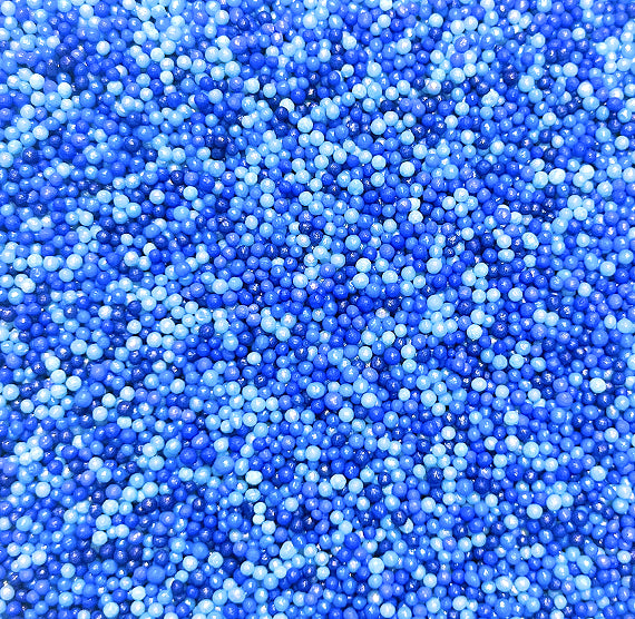 Bulk Nonpareils: Shimmer Blue Velvet | www.sprinklebeesweet.com