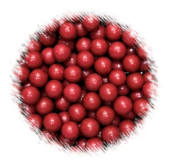 Burgundy Sugar Pearls: 7mm | www.sprinklebeesweet.com