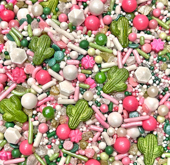 Sprinklefetti™ Cactus Sprinkle Mix - LIMITED STOCK | www.sprinklebeesweet.com