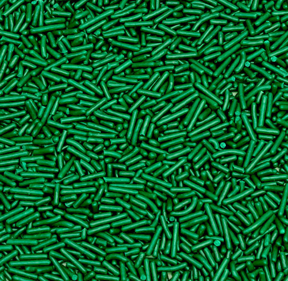 Dark Green Jimmies: 1lb Bag - LAST CALL | www.sprinklebeesweet.com