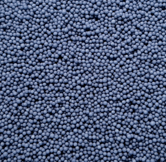 Gingham Blue Nonpareils | www.sprinklebeesweet.com