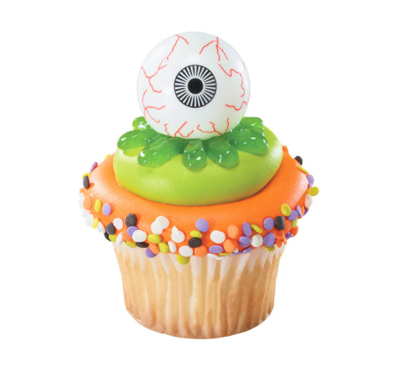 Halloween Cupcake Picks: Eyeball & Finger | www.sprinklebeesweet.com