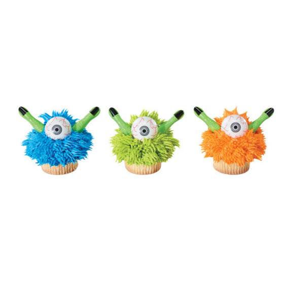 Halloween Cupcake Picks: Eyeball & Finger | www.sprinklebeesweet.com