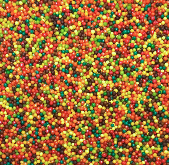 Bulk Nonpareils Mix: Classic Fall | www.sprinklebeesweet.com