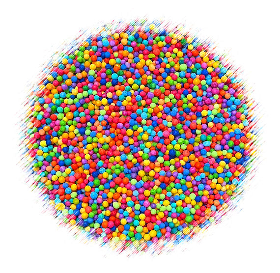 Bye-Bye-BUY Rainbow Nonpareils Mix - LIMITED EDITION | www.sprinklebeesweet.com