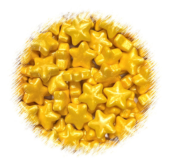 Gold Star Candy Sprinkles - LAST CALL | www.sprinklebeesweet.com