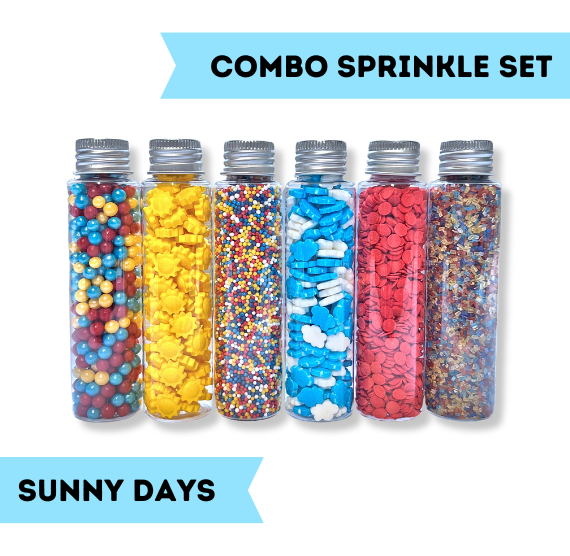 Sprinkle-It® Sprinkles Gift Set of 6: Sunny Days | www.sprinklebeesweet.com