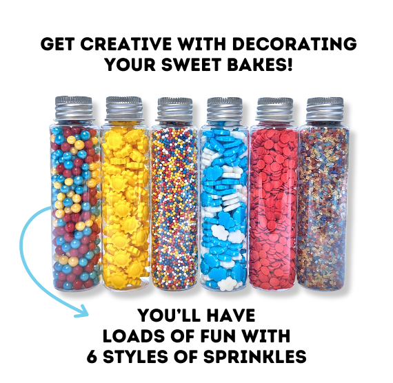 Sprinkle-It® Sprinkles Gift Set of 6: Sunny Days | www.sprinklebeesweet.com