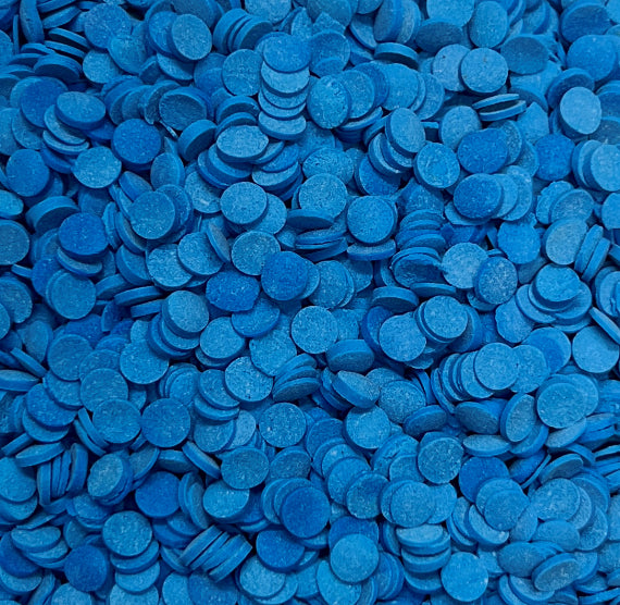 Blue Dot Sprinkles: 5mm | www.sprinklebeesweet.com