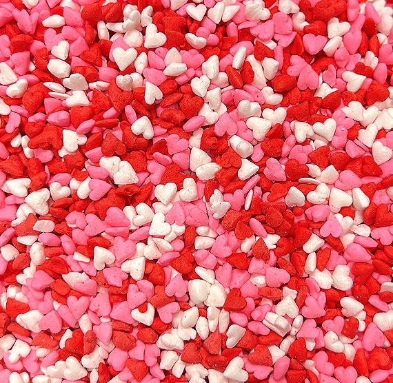 Bulk Mini Valentine's Day Heart Sprinkles: Limited Stock | www.sprinklebeesweet.com