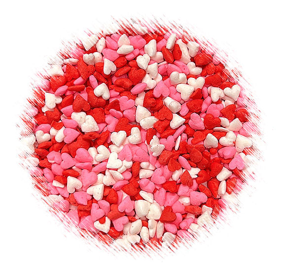 Bulk Mini Valentine's Day Heart Sprinkles: Limited Stock | www.sprinklebeesweet.com