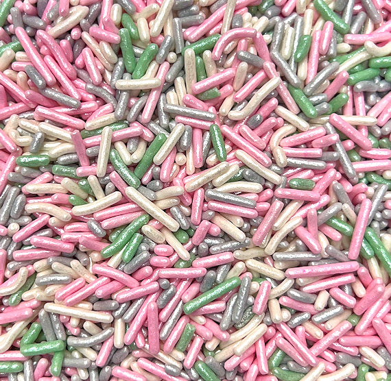 Jimmies Sprinkle Mix: Minty Twirl | www.sprinklebeesweet.com