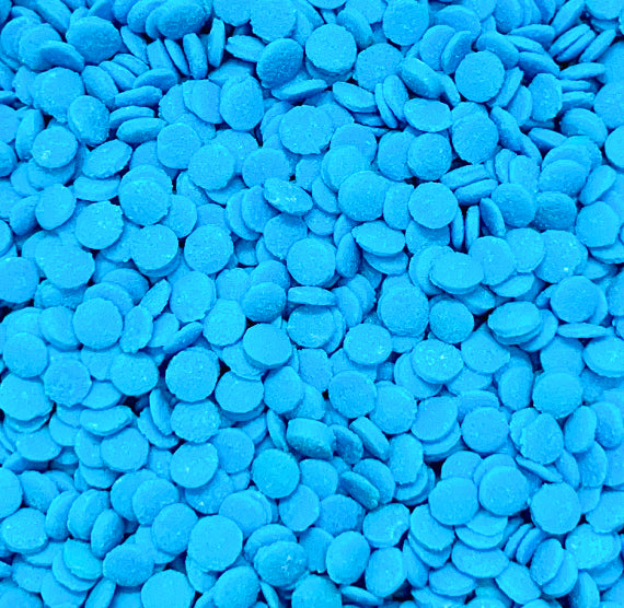 Bright Blue Dot Sprinkles: 5mm | www.sprinklebeesweet.com