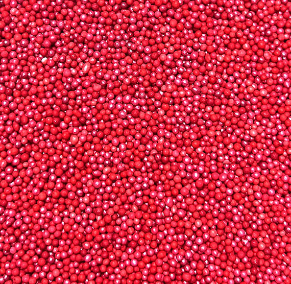 Ombré Nonpareils Mix: Red - NEW SIZE | www.sprinklebeesweet.com