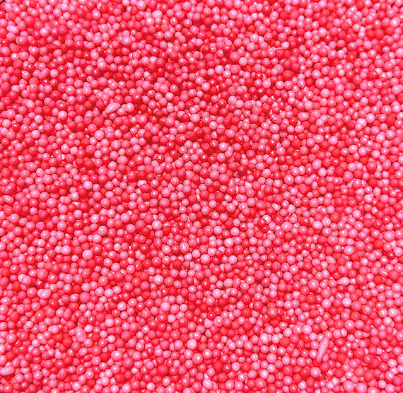 Ombré Nonpareils Mix: Bright Pink - NEW SIZE | www.sprinklebeesweet.com