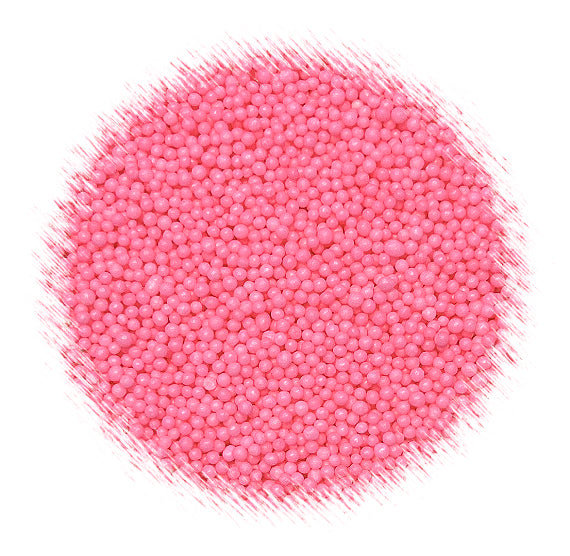 Perfectly Pink Nonpareils | www.sprinklebeesweet.com