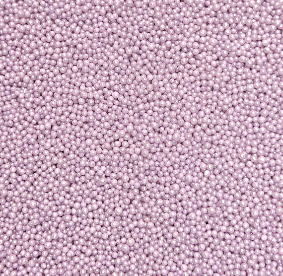 Shimmer Pale Purple Nonpareils | www.sprinklebeesweet.com